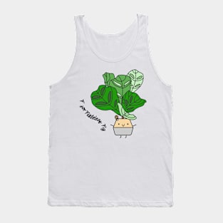 F for Fiddle-leaf Fig Tank Top